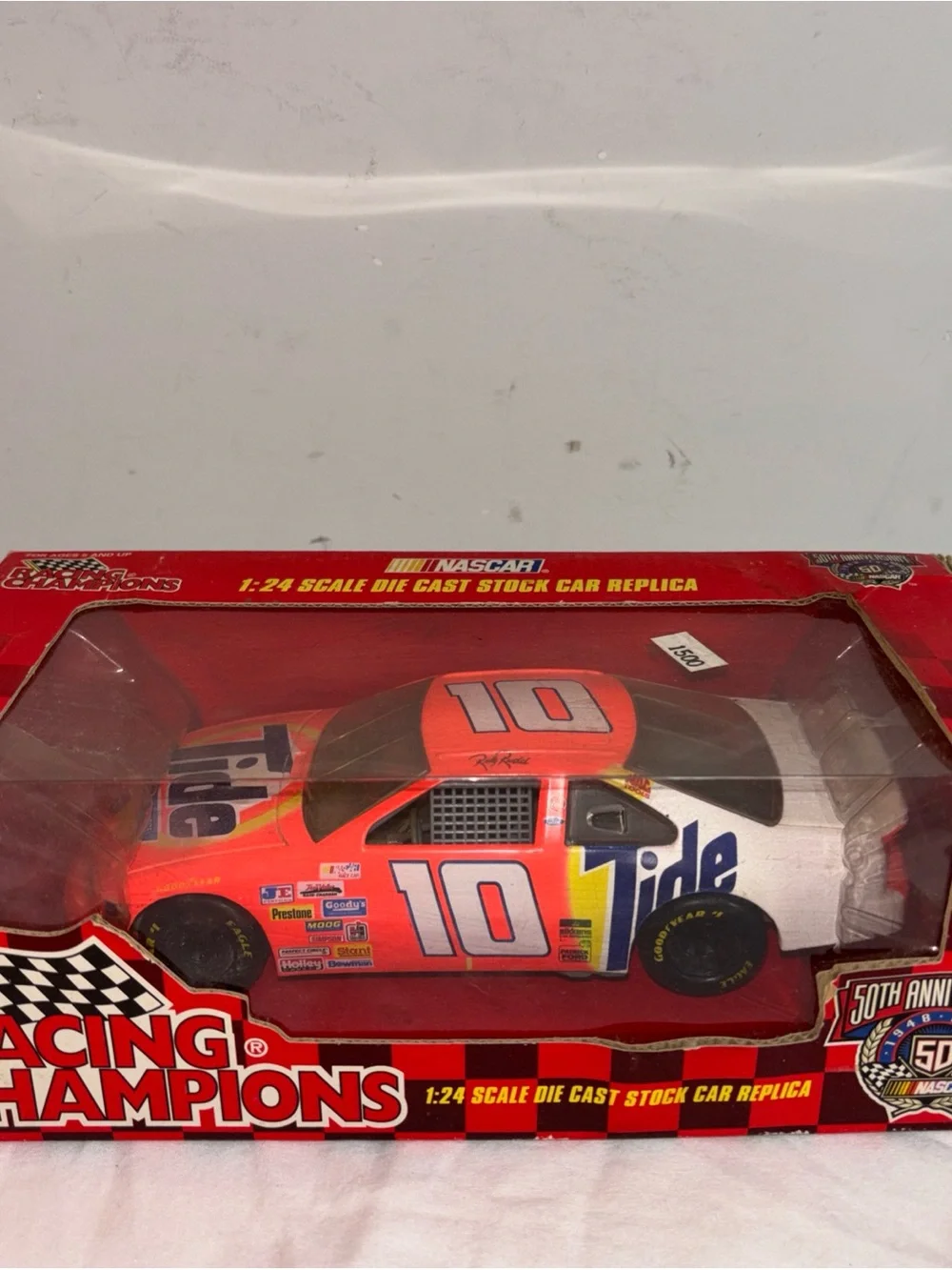 Nascar 1:24 Ricky Rudd Toy Die-Cast Car - Orange Tide #10